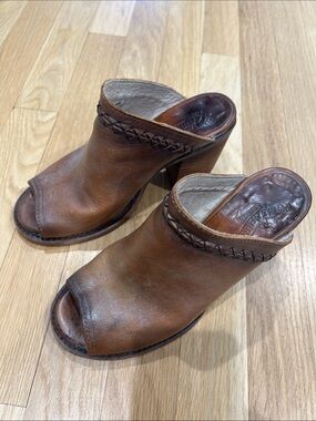 Free Bird Leather mules with heel